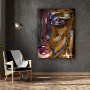 The Face of Canvas - Tiger